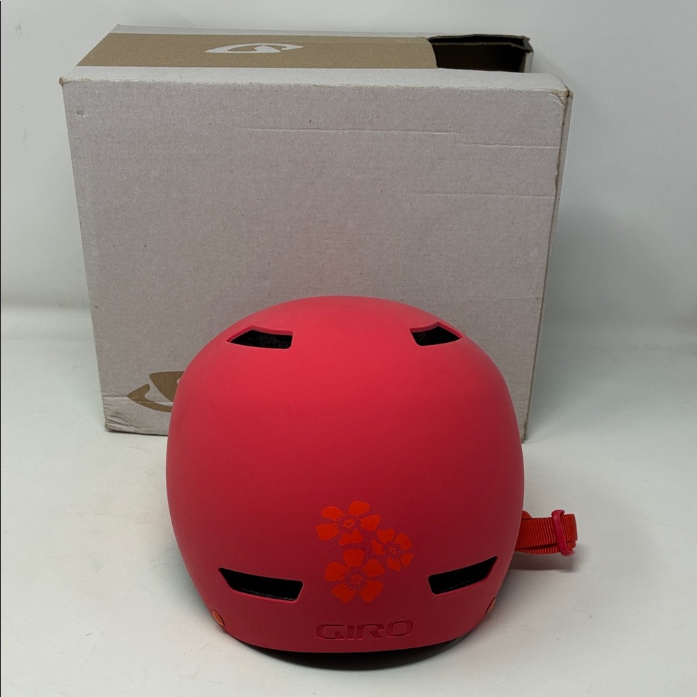 Giro Dime Youth BMX MTB Bike Cycling Helmet - Small (51-55 cm)/Matte Coral